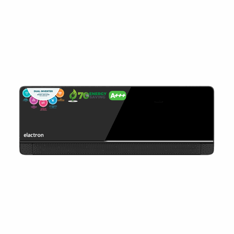 SPLIT ELACTRON NOIR ETN-09R3MG DUAL INVERTER WIFI MIROIR