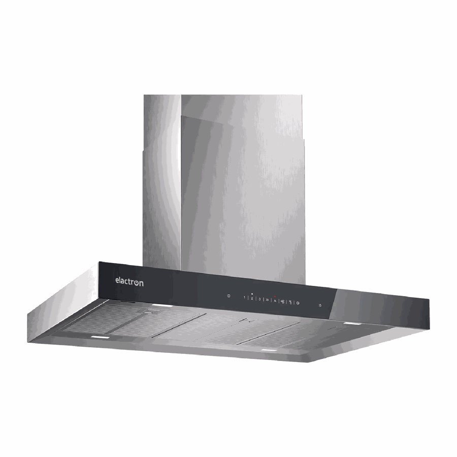 Hotte îlot plafond Inox Elactron – 60 cm & 90 cm